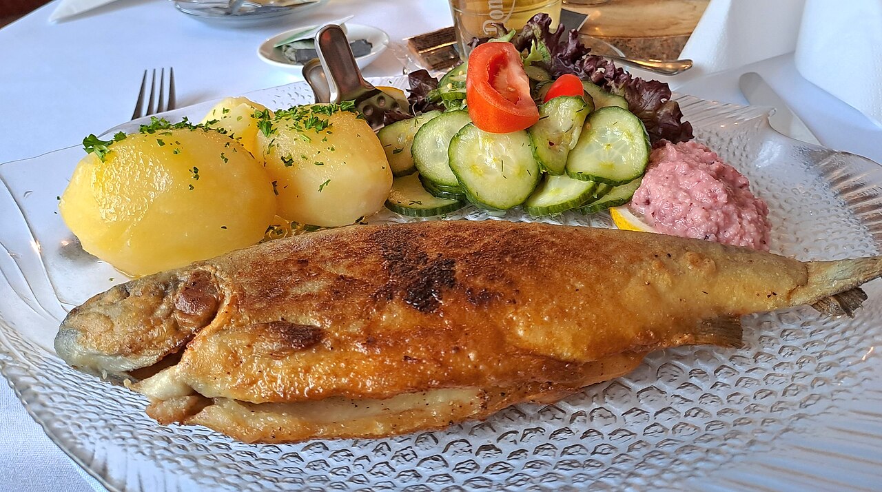 Forellenfilet Müllerin